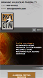 Mobile Screenshot of prociminc.com